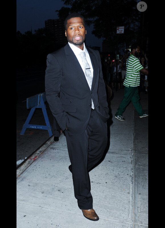 50 Cent lors de la première du film Twelve à New York, le 28 juillet 2010