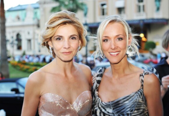 Clotilde Courau et Fabienne Lavaud au Luxuria de Monaco