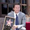 Mark Wahlberg lors de la remise de son étoile sur le Walk of Fame à Hollywood le 29 juillet 2010