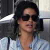 Jessica Szohr et un ami dans le quartier de Soho à New York, le 29 juillet 2010