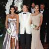 Vendredi 30 juillet 2010, Albert de Monaco, avec sa fiancée Charlene et sa soeur Stéphanie, présidait le 62e gala de la Croix-Rouge Monégasque. Adriana Karembeu, venue avec son époux Christian, était maîtresse de cérémonie.