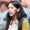 Jennifer Love Hewitt sur le tournage d'un épisode de New York Unité Spéciale le 9 août 2010 à New York