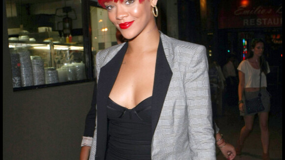 Rihanna très en beauté pour faire rêver les New-Yorkais...