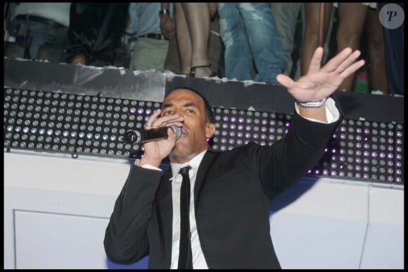 Craig David au VIP Room Saint-Tropez, le 14 août 2010