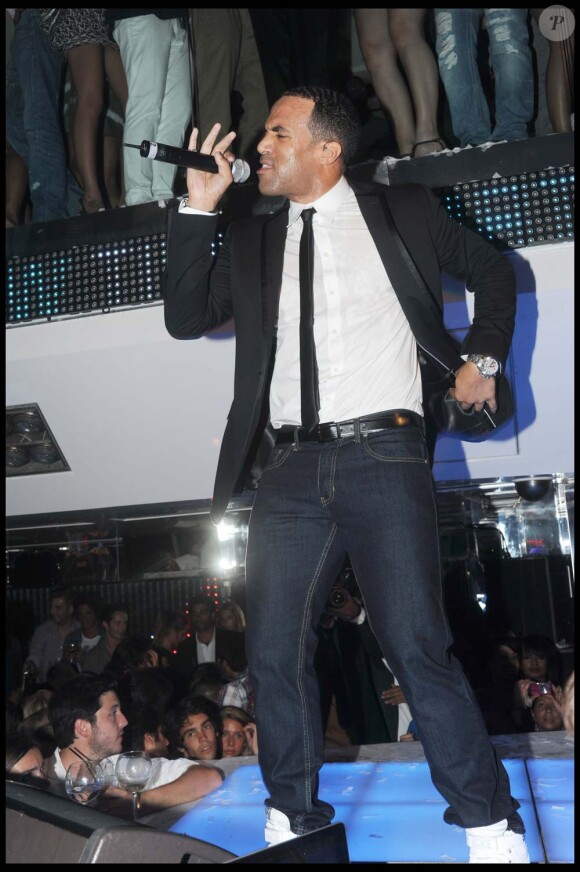 Craig David au VIP Room Saint-Tropez, le 14 août 2010