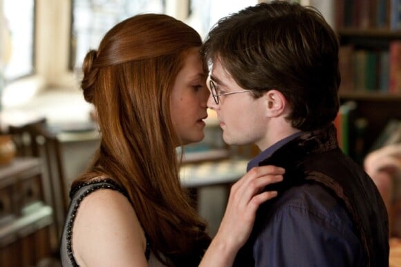 Bonnie Wright et Daniel Radcliffe dans Harry Potter et les reliques de la mort : partie I