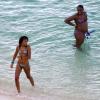 Whitney Houston en vacances avec sa fille aux Bahamas