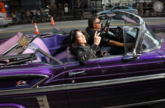 Michelle Rodriguez lors de la première du film Machete à Los Angeles le 25 août 2010