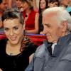 Zaz et Charles Aznavour le 1 septembre 2010 lors de l'enregistrement de l'émission Vivement Dimanche qui sera diffusée le 5 septembre 2010