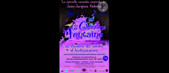 Affiche du spectacle Chantons La Fontaine