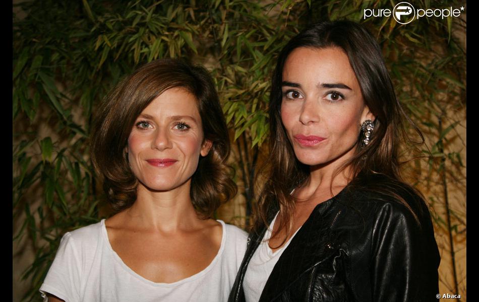 Marina Foïs et Elodie Bouchez lors de l&#039;avant-première de Happy Few le 6 septembre 2010 à Paris