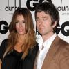Noel Gallagher et sa compagne Sara MacDonald lors de la soirée des GQ Men of the Year Awards 2010, le 7 septembre 2010 à Londres