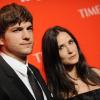 Ashton Kutcher et sa femme Demi Moore