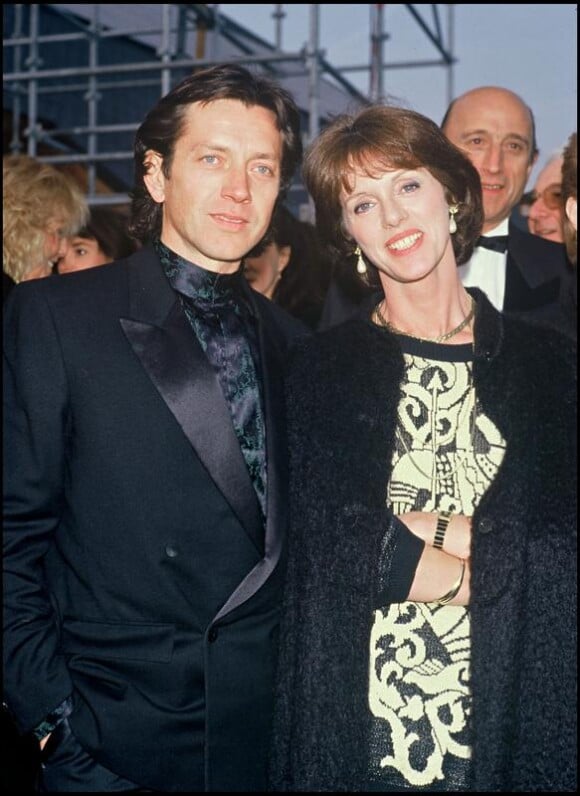 Anny Duperey et Bernard Giraudeau, dans les années 80