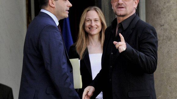 Bono en France : le leader de U2 a rencontré Nicolas Sarkozy, Carla Bruni... et sa demi-soeur !