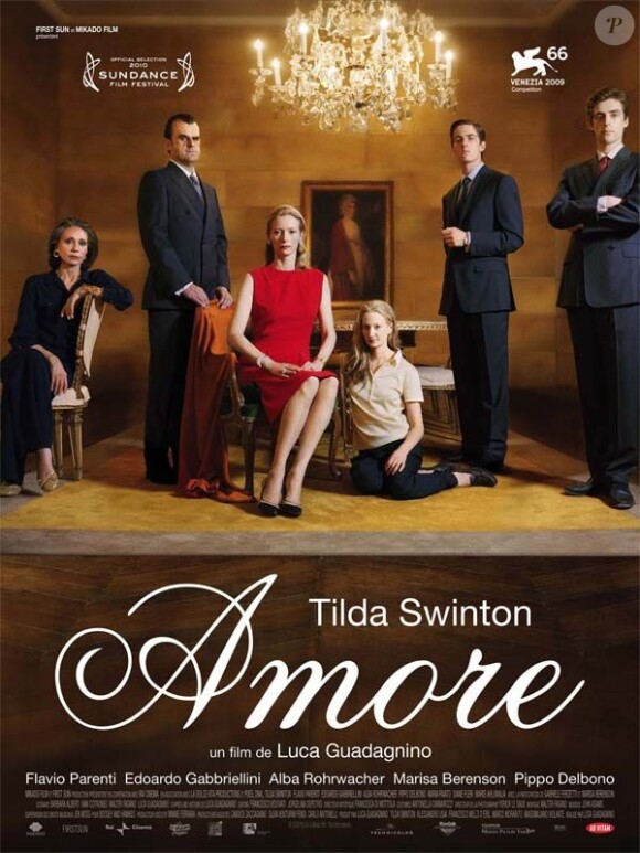 Tilda Swinton dans Amore