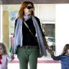 Marcia Cross à la sortie du cours de dans de ses jumelles le 18 septembre 2010 à Los Angeles
