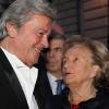 Gala de l'Ifrad à l'Opéra Comique à Paris, le 21 septembre 2010 : Alain Delon et Bernadette Chirac