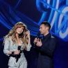 J-Lo et Ryan Seacrest à la conférence de presse d'American Idol.  22/09/2010