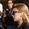 Arrivée de Lindsay Lohan au tribunal, le 24 septembre 2010. La juge a décidé son incarcération immédiate jusqu'au 22 octobre, date de son jugement !