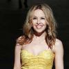 Kylie Minogue lors du défilé Dolce & Gabbana printemps/été 2011, le 26 septembre 2010 à Milan
