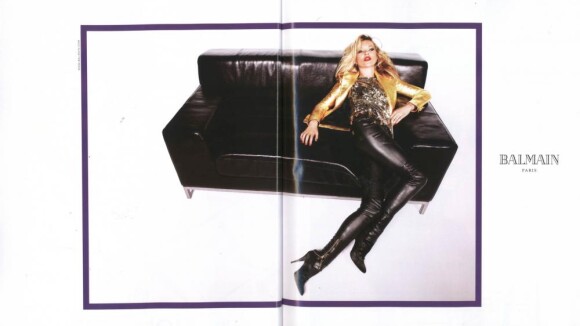 Kate Moss en mode star du rock, on est sous le charme...