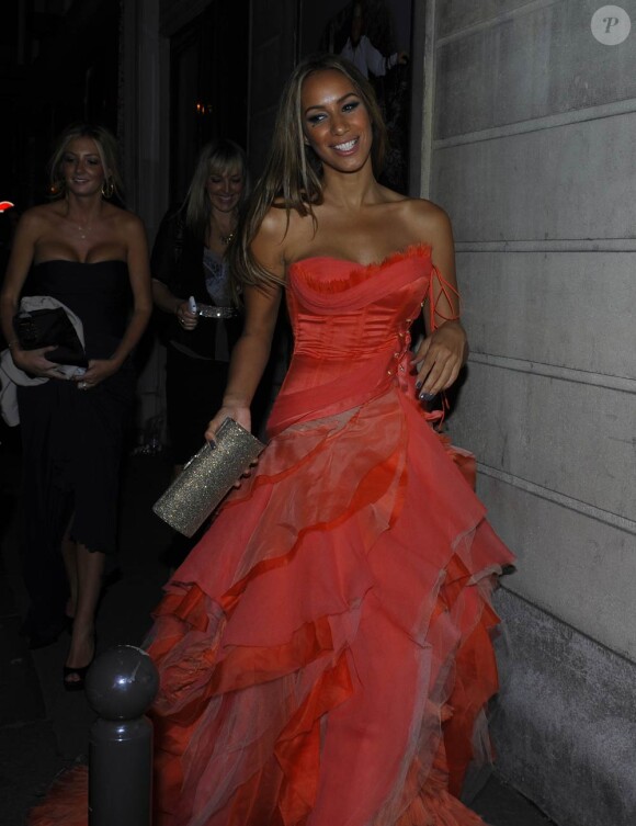 Leona Lewis à l'occasion des 40 ans de la maison Cavalli qui s'est tenu aux Beaux-Arts, dans le cadre de la Fashion Week, à Paris, le 29 septembre 2010.