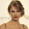 Taylor Swift à l'occasion des 40 ans de la maison Cavalli qui s'est tenu aux Beaux-Arts, dans le cadre de la Fashion Week, à Paris, le 29 septembre 2010.