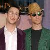 Joseph Gordon-Levitt et son frère Dan en 2002 lors de l'avant-première de La Planète au trésor