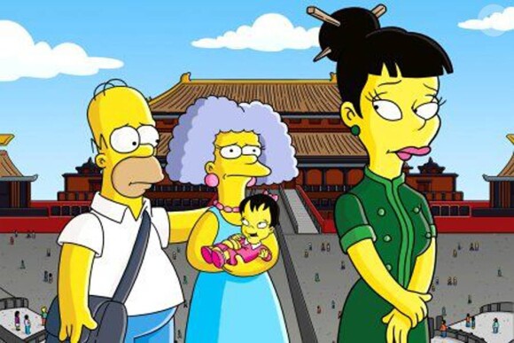 Des images des Simpson.