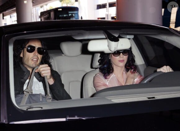 Russell Brand et sa future femme Katy Perry