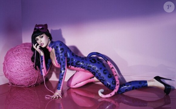 Katy Perry lancera, en novembre, son premier parfum, Purr. Pour la publicité, elle frappe très fort !