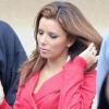 Eva Longoria sur le tournage de Desperate Housewives, le 22 octobre 2010, dans la San Fernando Valley.