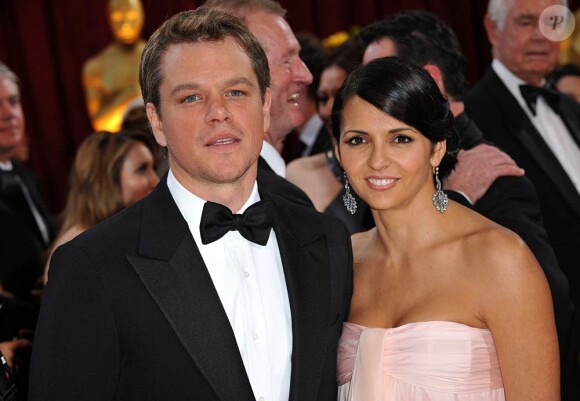 Matt Damon et Luciana sont les heureux parents d'une petite Stella Zavala, née le 20 octobre 2010.
