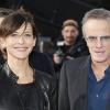 Sophie Marceau et Christophe Lambert lors de la cérémonie d'ouverture du festival du film Molodist à Kiev en Ukraine le 23 octobre 2010