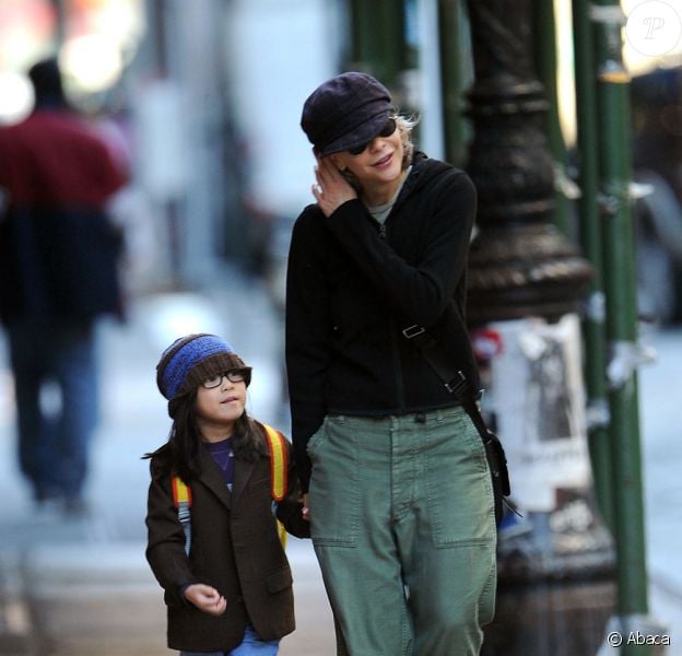 Meg Ryan et sa fille Daisy True (le 26 octobre 2010 à NYC)