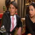 Giuseppe et sa mère devant la jolie Angélique dans Qui veut épouser mon fils ? Diffusion sur TF1 le 29 octobre 2010