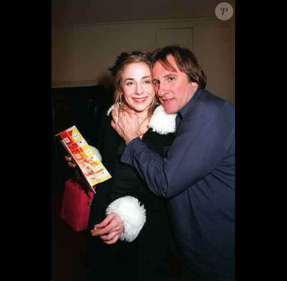 Gérard Depardieu et sa fille Julie Depardieu