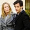 Blake Lively et Penn Badgley sur le tournage de Gossip Girl à New York le 1er novembre 2010.