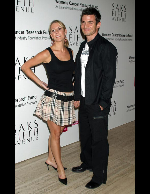 Aiden Turner et sa femme Megan en septembre 2003 à New York