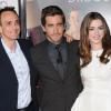 Hank Azaria, Jake Gyllenhaal et Anne Hathaway à la première de Love and other drugs, à Hollywood, le 4 novembre 2010