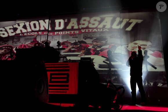 Le groupe Sexion d'Assaut achevait sa tournée mouvementée à Paris, au Zénith, le 5 novembre 2010.