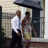 Michelle Obama et son époux Barack 