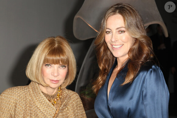 Anna Wintour et Kathryn Bigelow lors d'une soirée en l'honneur de Kathryn Bigelow au musée d'art moderne de New York le 10 novembre 2010