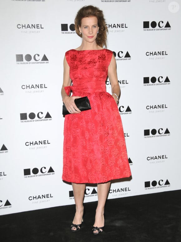 Rachel Griffiths lors du gala du musée d'art contemporain de Los Angeles avec Chanel le 13 novembre 2010