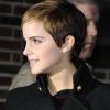 Emma Watson à son arrivée chez David Letterman le 15 novembre 2010