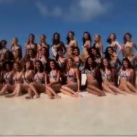 Miss France : Découvrez les 33 Miss s'amuser aux Maldives et préparer un clip !