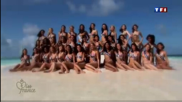 Miss France : Découvrez les 33 Miss s'amuser aux Maldives et préparer un clip !