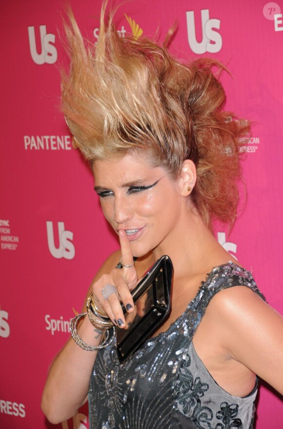 Kesha à la soirée US Weekly à Los Angeles le 18 novembre 2010