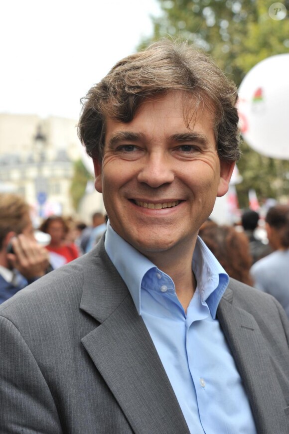 Arnaud Montebourg, compagnon d'Audrey Pulvar et député PS.